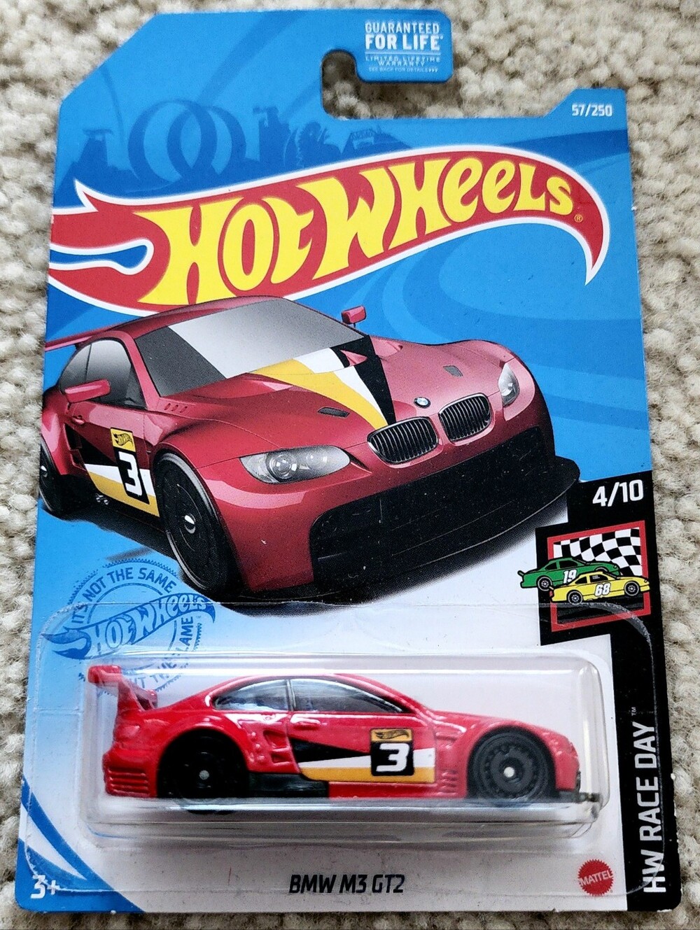 Hot Wheels BMW M3 GT2 HW RACE DAY